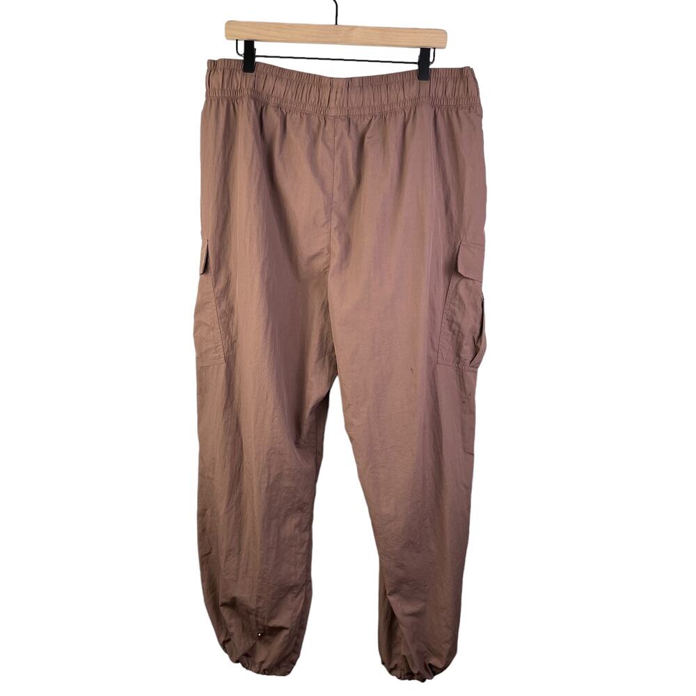 All in Motion Pants Womens XL Baggy Cargo Pullon Elastic Waist Grunge Gorpcore - Picture 2 of 8